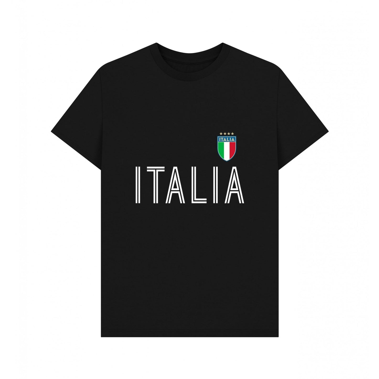 Black - Front - TOFFS Unisex Adult Italy Long-Sleeved T-Shirt