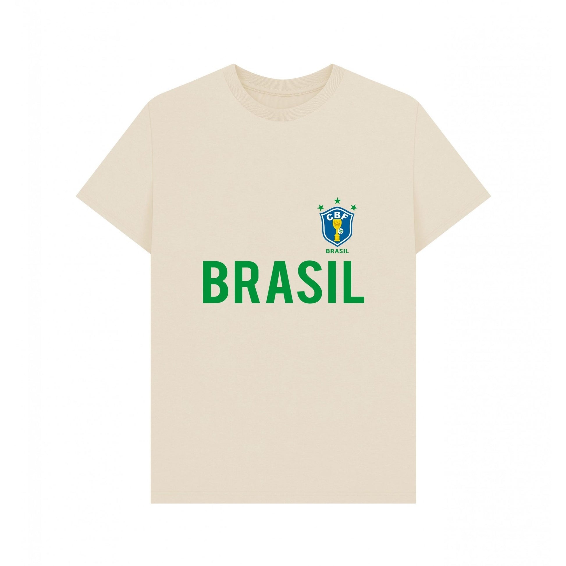 Oat - Front - TOFFS Unisex Adult Brazil T-Shirt