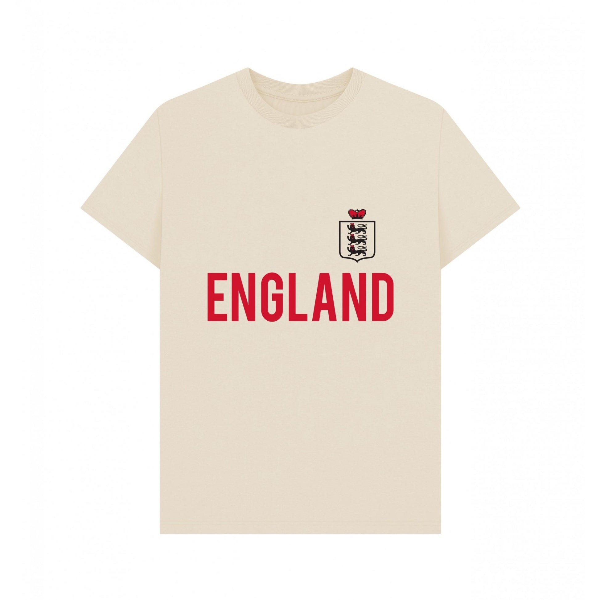 Oat-Oat - Front - TOFFS Unisex Adult England Football T-Shirt