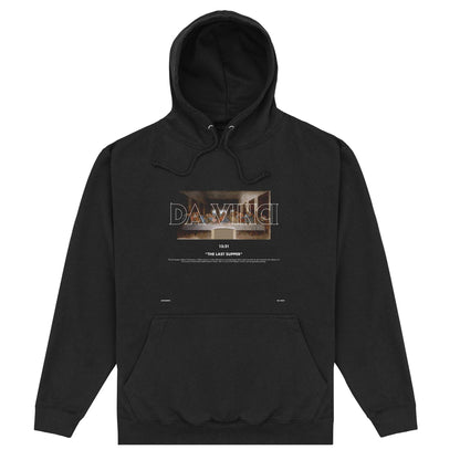 Black - Front - Apoh Unisex Adult Last Supper Da Vinci Hoodie