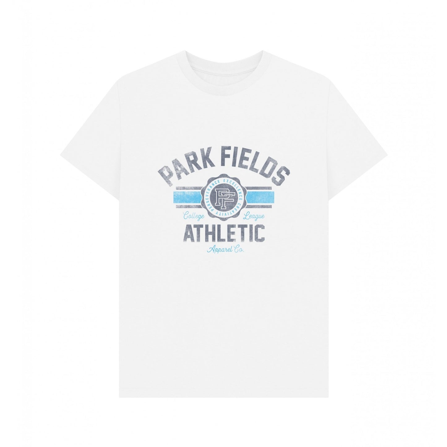 White - Front - Park London Unisex Adult AAC T-Shirt
