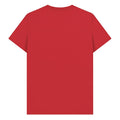 Red - Back - Elf Unisex Adult Ninny Muggins Graphic T-Shirt
