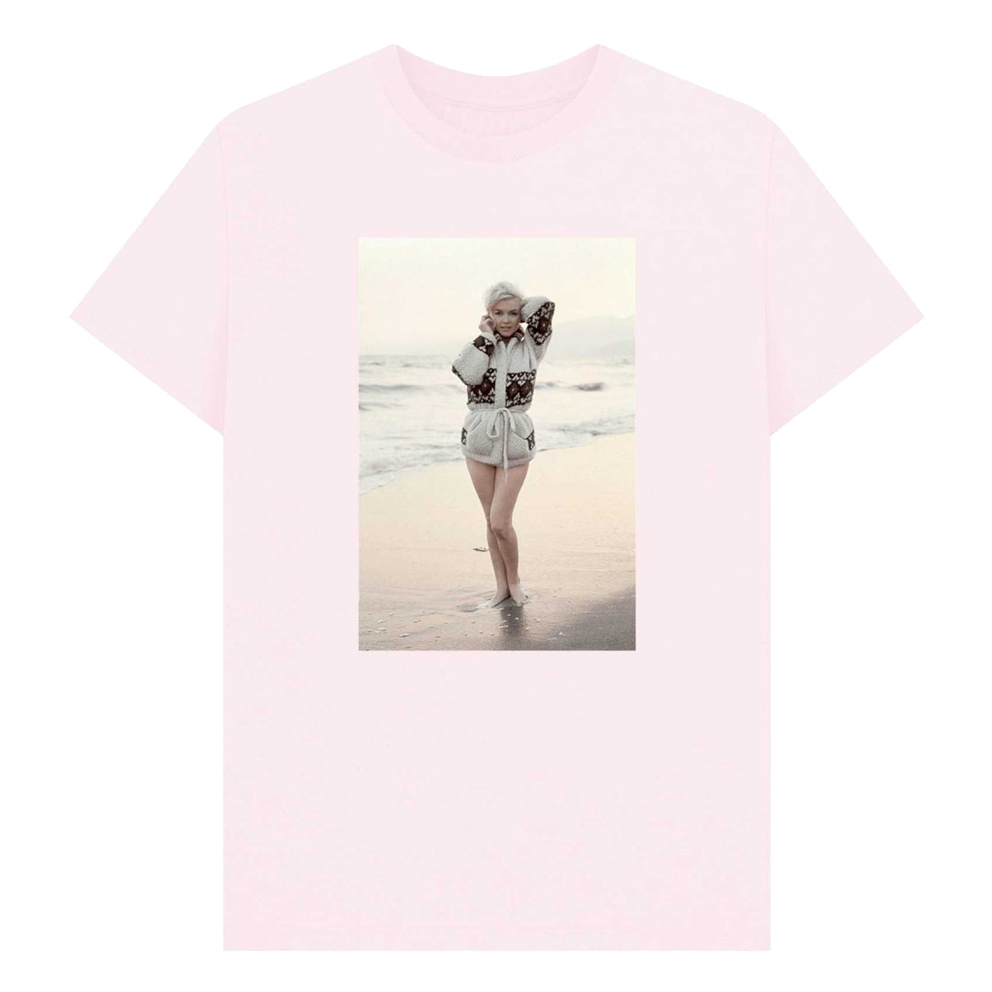 Pink - Front - Marilyn Monroe Unisex Adult T-Shirt