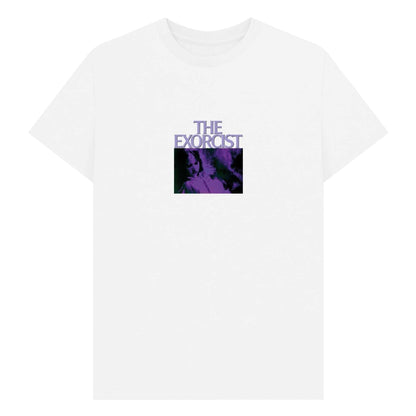 White - Front - The Exorcist Unisex Adult Movie T-Shirt