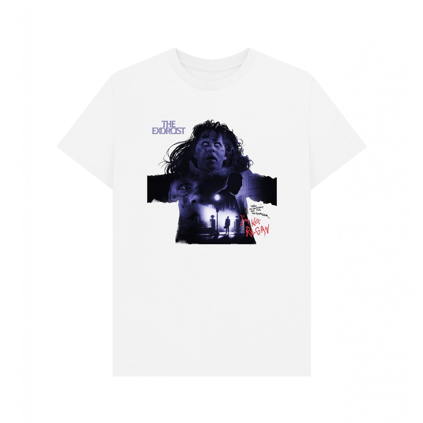 White - Front - The Exorcist Unisex Adult I´m Not Regan Graphic T-Shirt