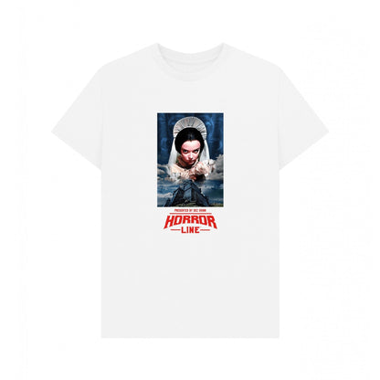 White - Front - Horror Line Unisex Adult Watts Bride T-Shirt