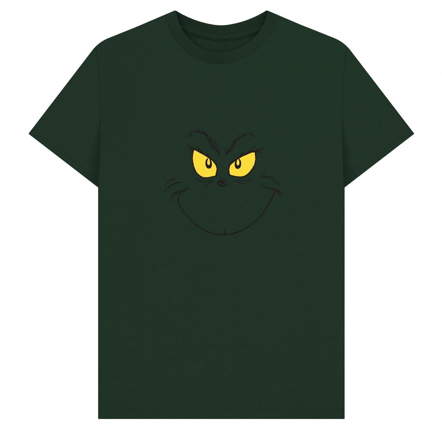 Evergreen - Front - The Grinch Unisex Adult Smile T-Shirt