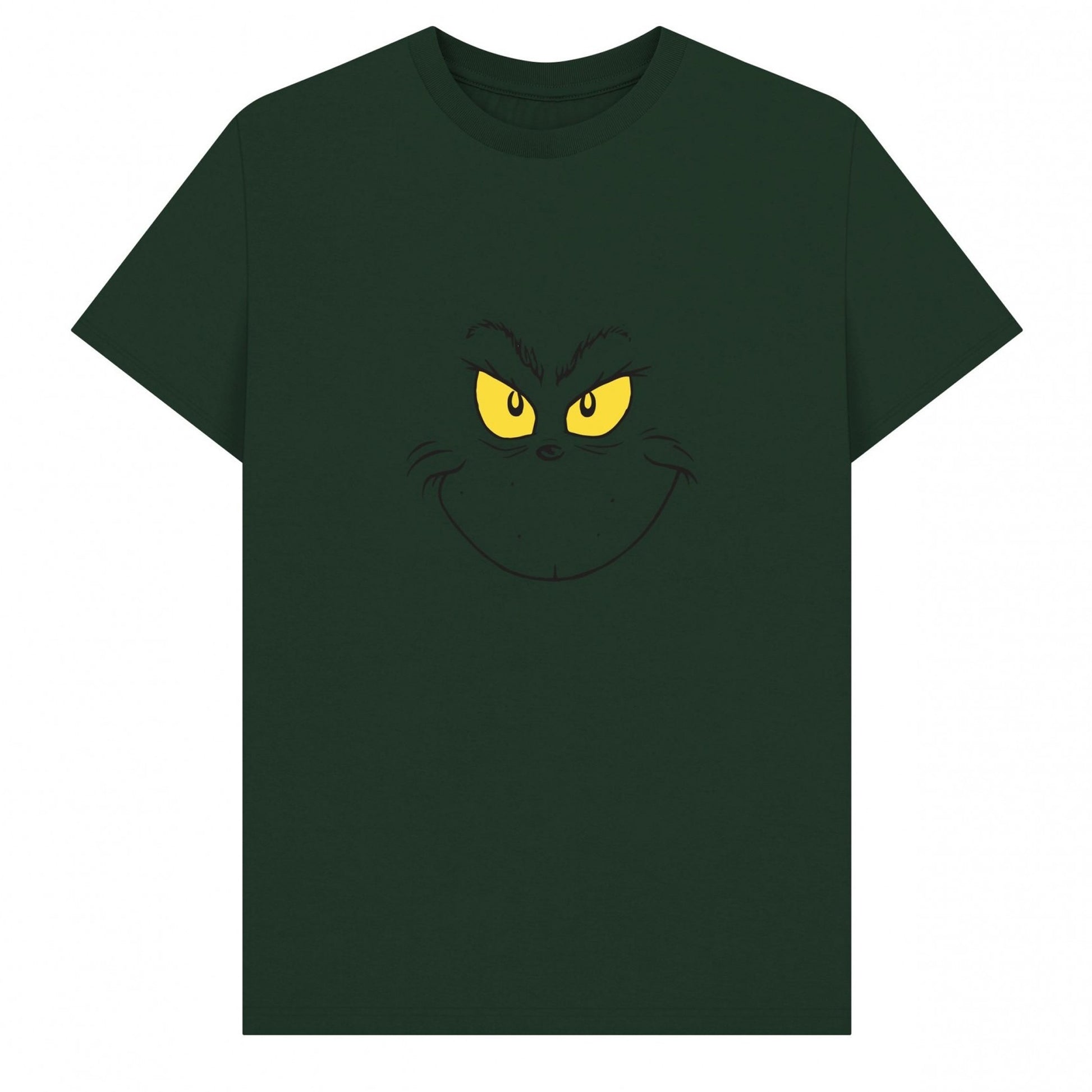 Evergreen - Front - The Grinch Unisex Adult Smile T-Shirt