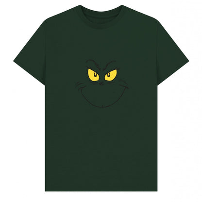 Evergreen - Front - The Grinch Unisex Adult Smile T-Shirt
