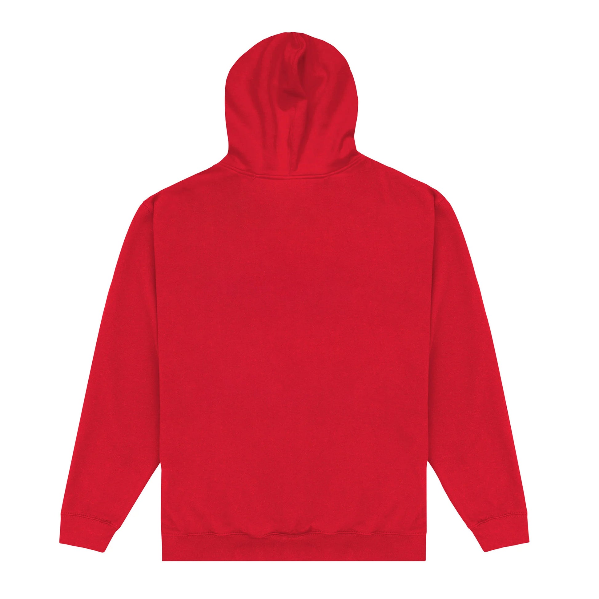 Red - Back - The Flash Unisex Adult Hoodie