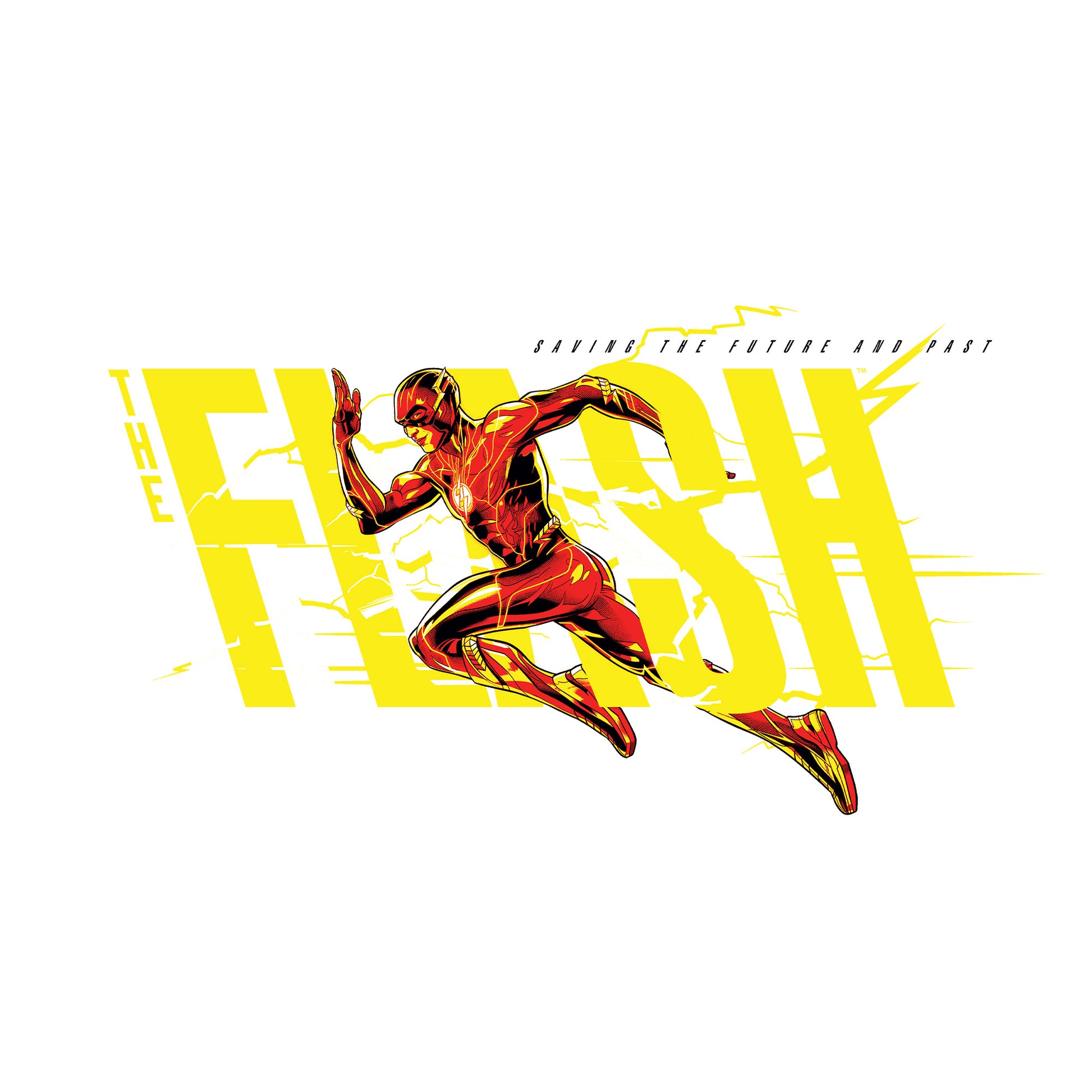 Red - Side - The Flash Unisex Adult Hoodie