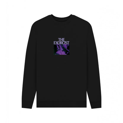 Black - Front - The Exorcist Unisex Adult Movie Scene Sweatshirt