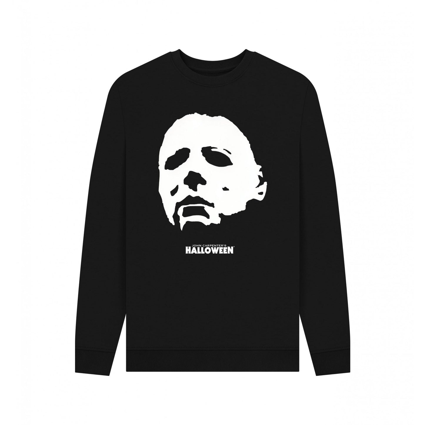 Black - Front - Halloween Unisex Adult Michael Myers Sweatshirt