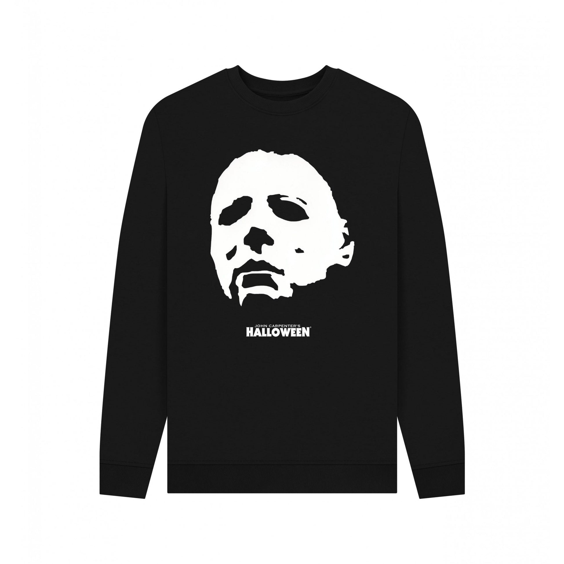 Black - Front - Halloween Unisex Adult Michael Myers Sweatshirt