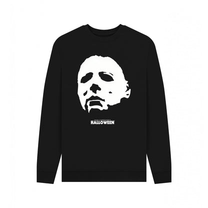 Black - Front - Halloween Unisex Adult Michael Myers Sweatshirt