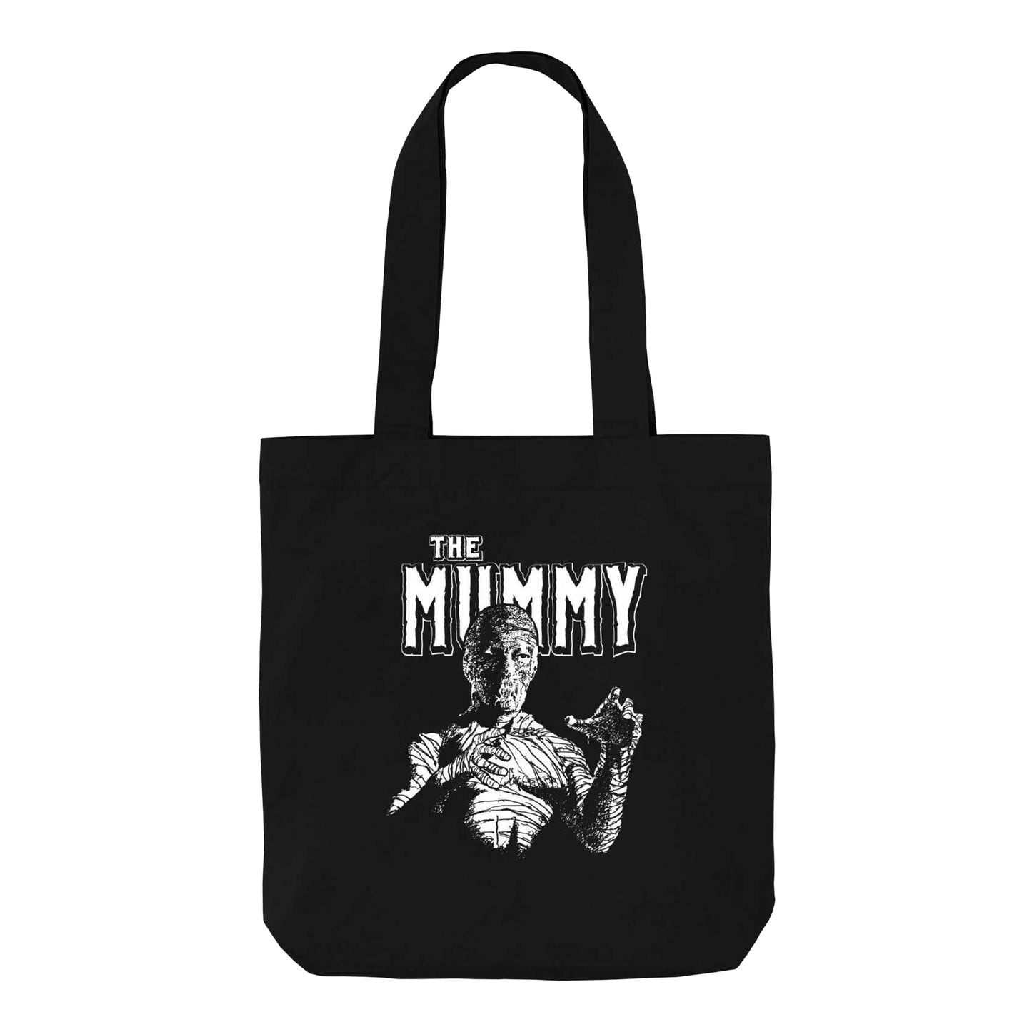 Black - Front - Horror Line The Mummy Graphic Tote Bag