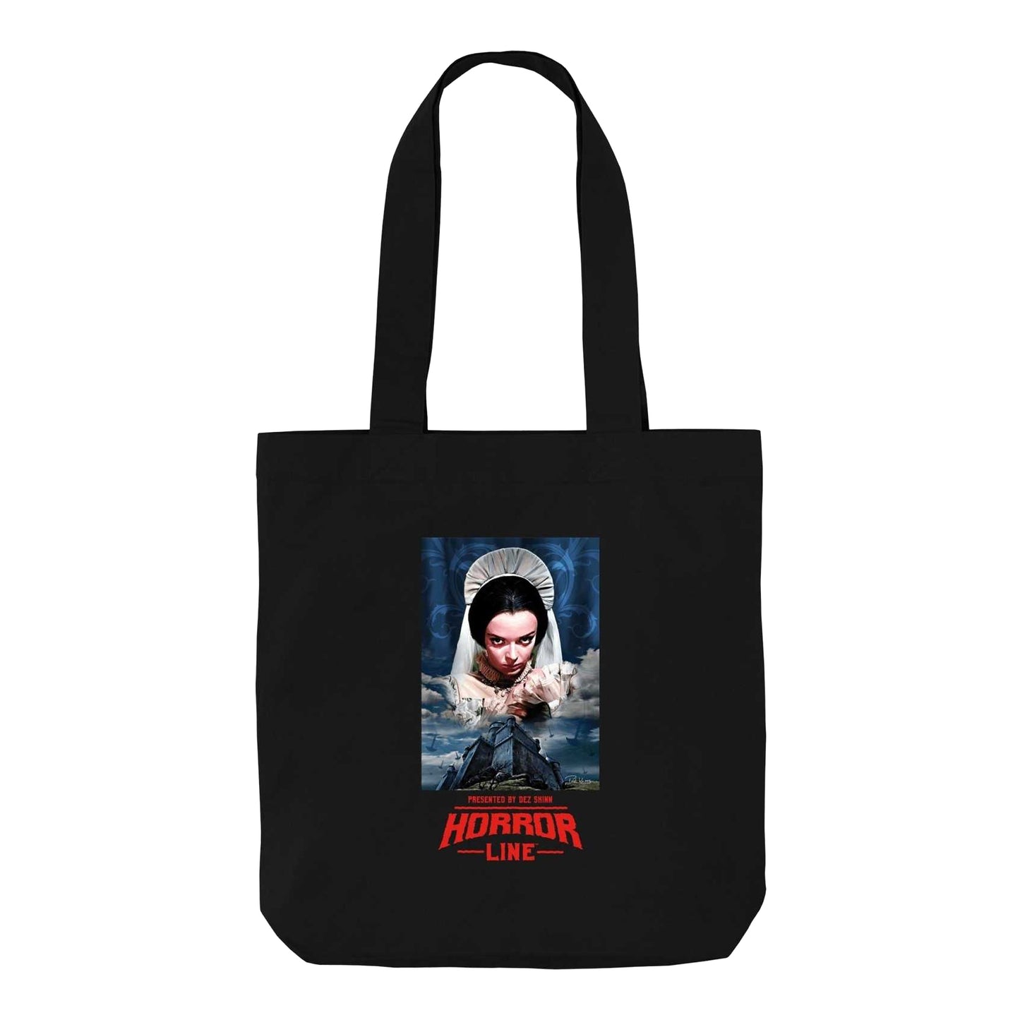 Black - Front - Horror Line Watts Bride Graphic Tote Bag