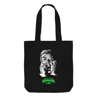 Black - Front - Horror Line Gorgon Scary Tote Bag