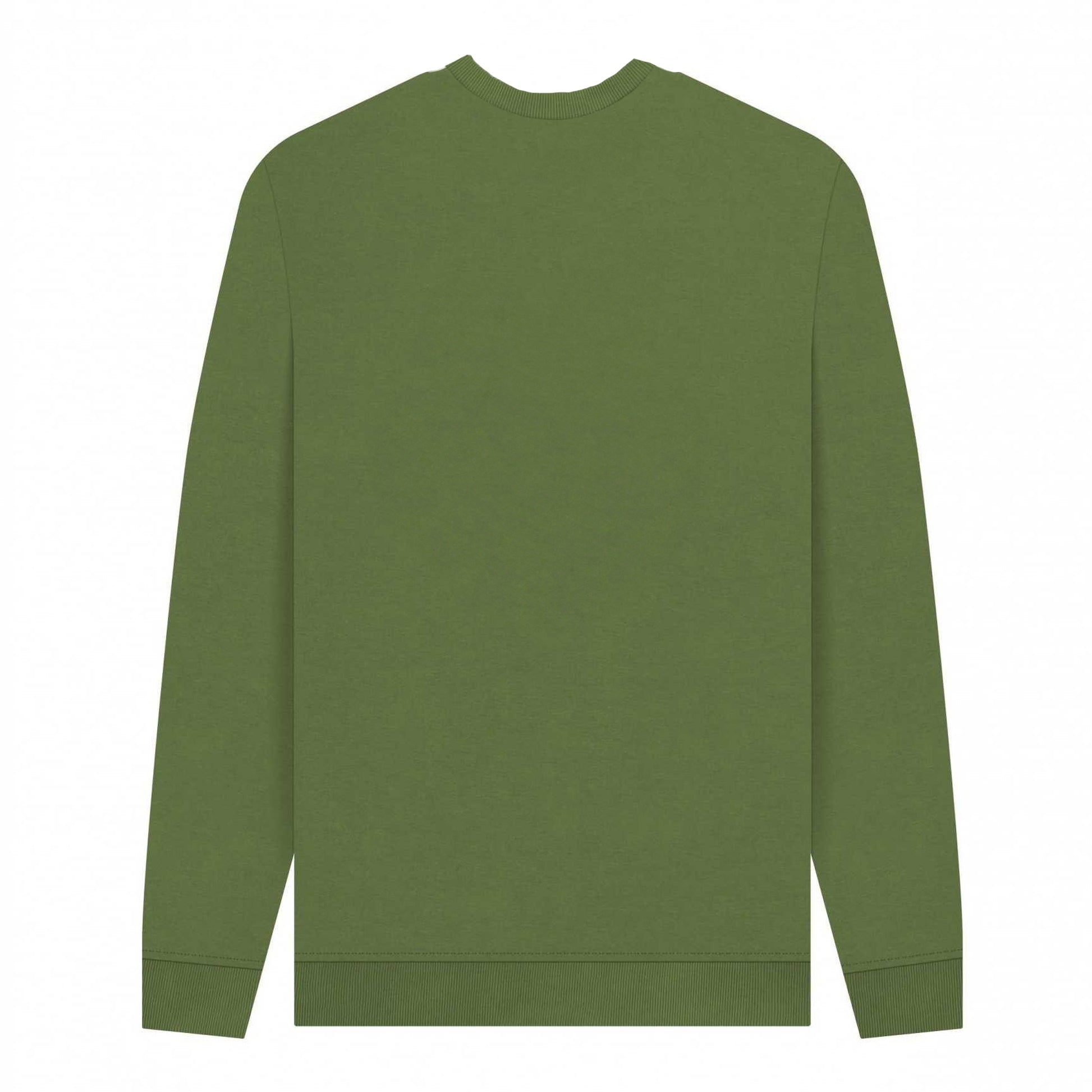 Khaki - Back - The Grinch Unisex Adult Smile Sweatshirt