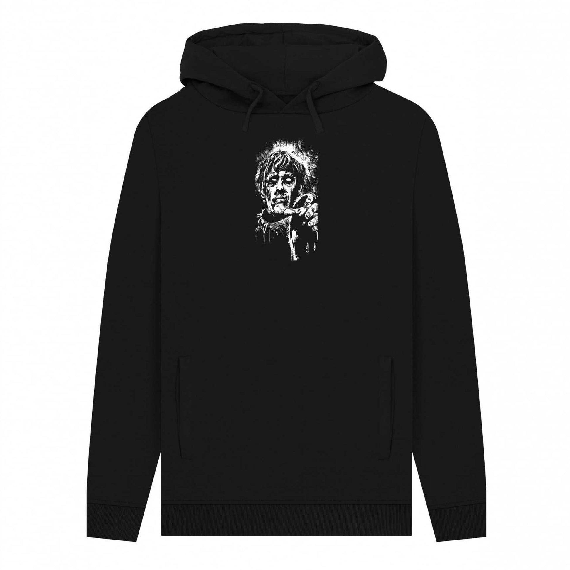 Black - Front - Horror Line Unisex Adult Plague Of The Zombies Hoodie