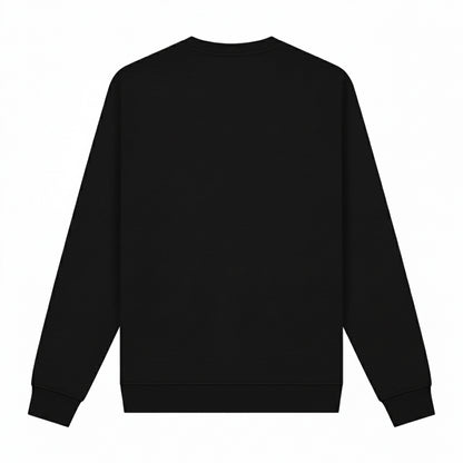Black - Back - Frida Kahlo Unisex Adult Portrait Sweatshirt