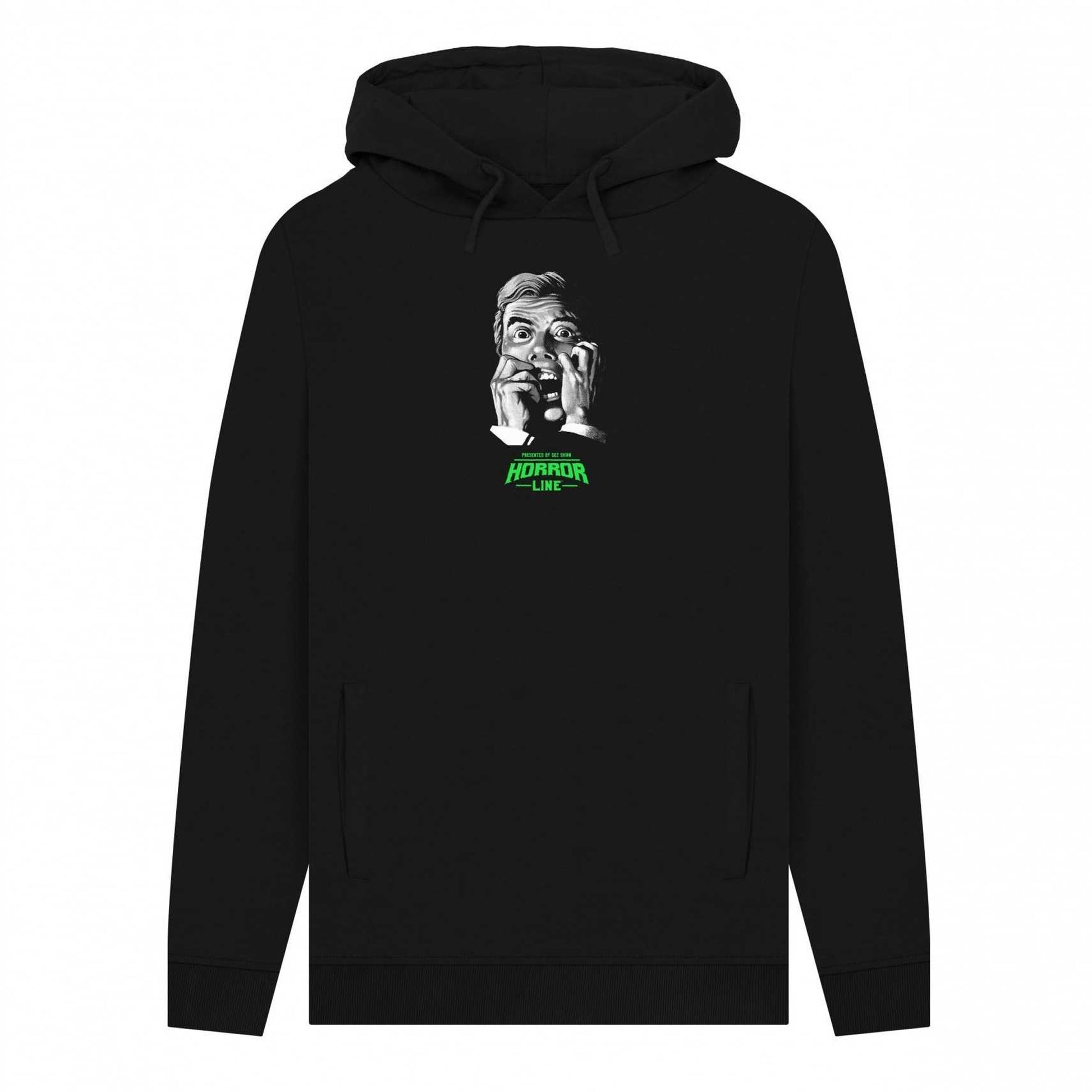 Black - Front - Horror Line Unisex Adult Gorgon Scare Hoodie