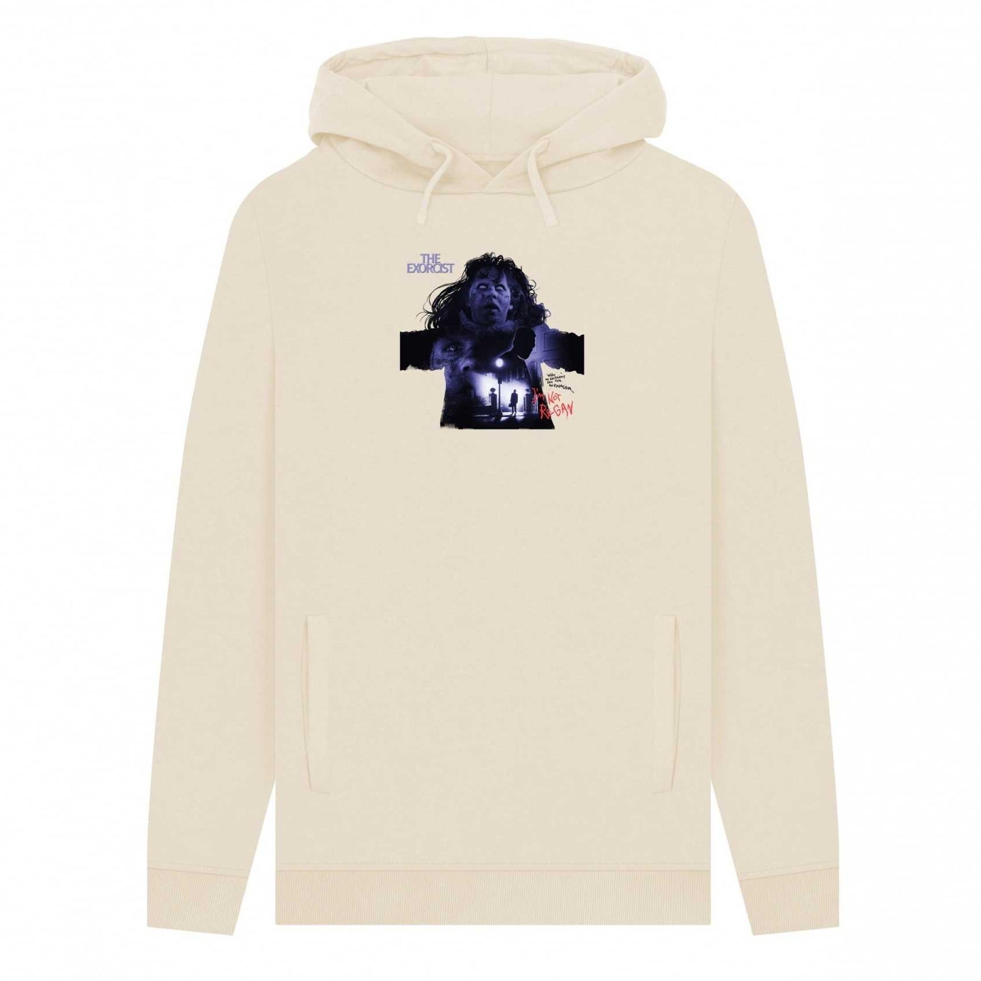 Oat - Front - The Exorcist Unisex Adult I´m Not Regan Hoodie