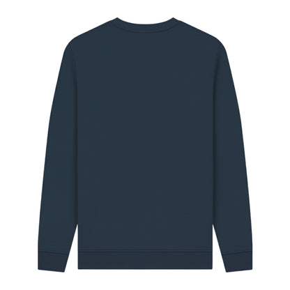Navy Blue - Back - The Wire Unisex Adult Bubble Sweatshirt