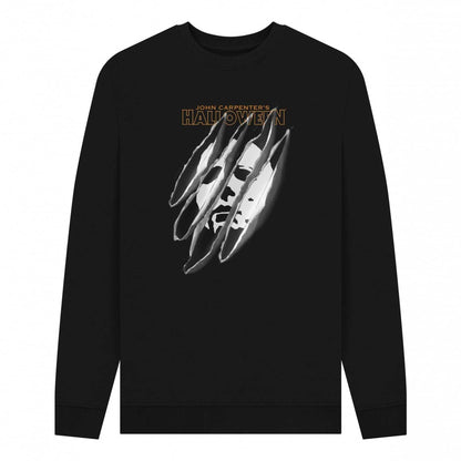 Black - Front - Halloween Unisex Adult Slasher Sweatshirt