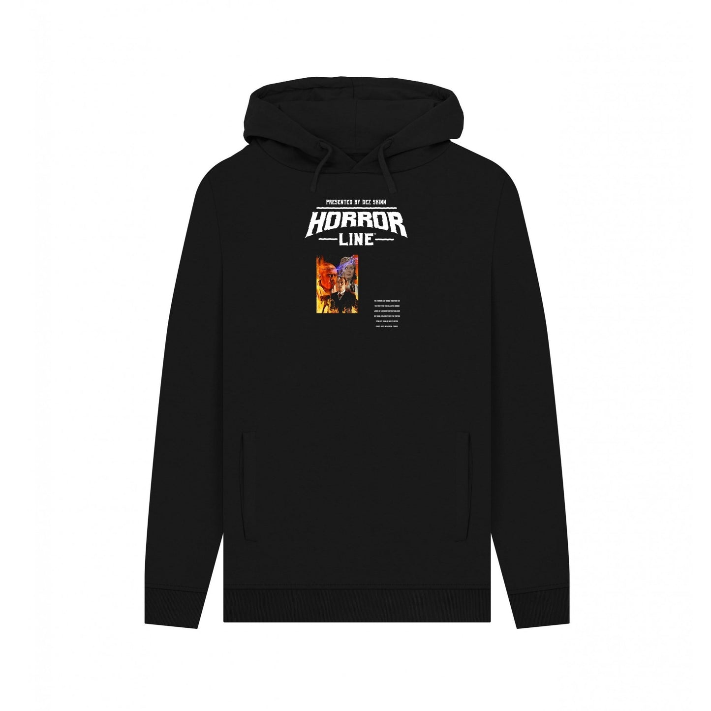 Black - Front - Horror Line Unisex Adult Frankenstein Must Be Destroyed Hoodie