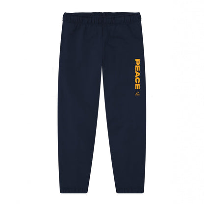 Navy - Front - Park London Unisex Adult Peace Non-Violence Project Jogging Bottoms