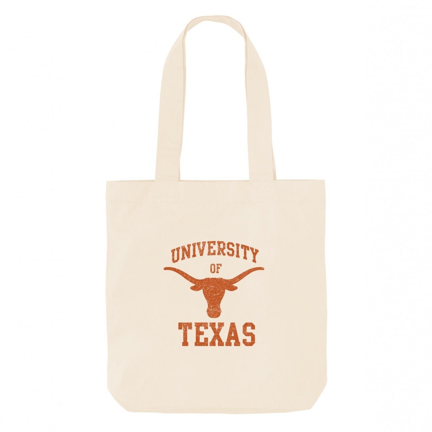 Natural - Front - Texas University Tote Bag