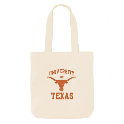 Natural - Front - Texas University Tote Bag