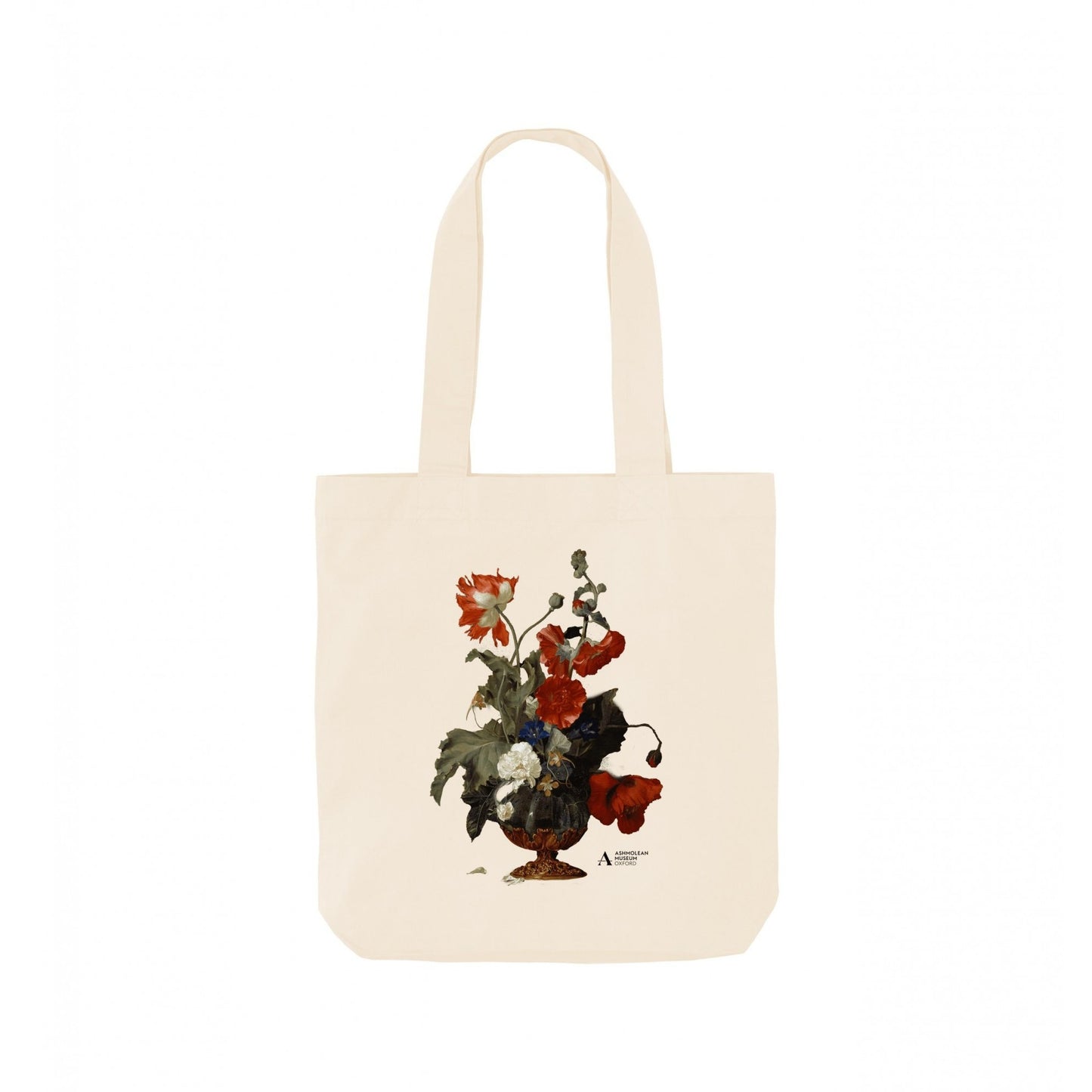 Natural - Front - Apoh A Vase Of Flowers Ashmolean Museum Tote Bag