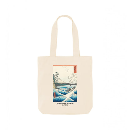 Natural - Front - Apoh Hiroshige Sea Ashmolean Museum Tote Bag