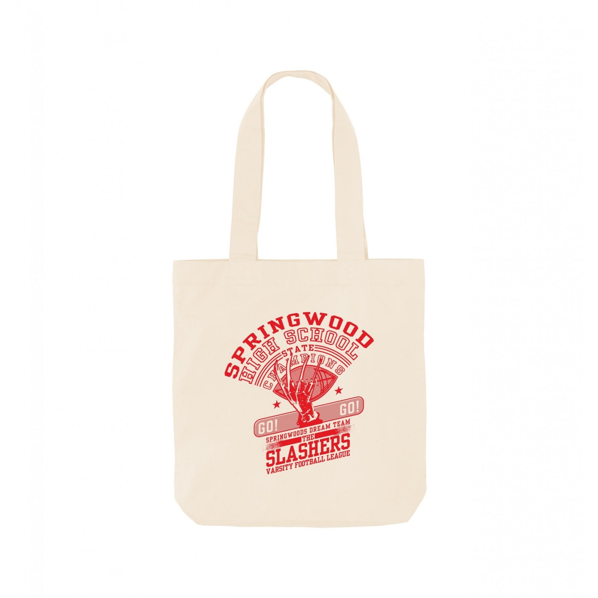 Natural - Front - A Nightmare On Elm Street Springwood Slashers Tote Bag