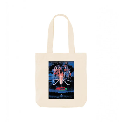 Natural - Front - A Nightmare On Elm Street Ready for Freddy Tote Bag