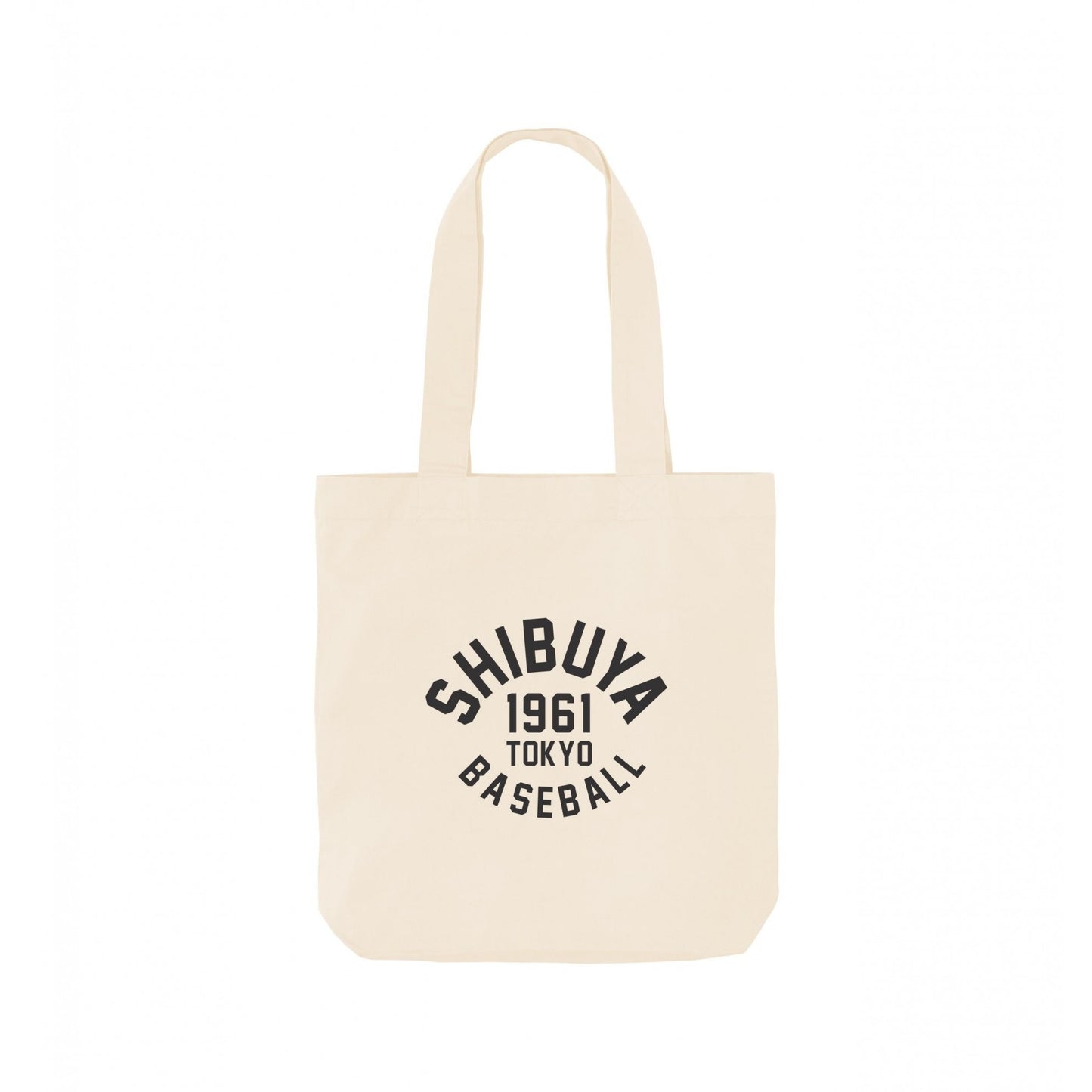 Natural - Front - Park Fields Shibuya Baseball Varsity Tote Bag