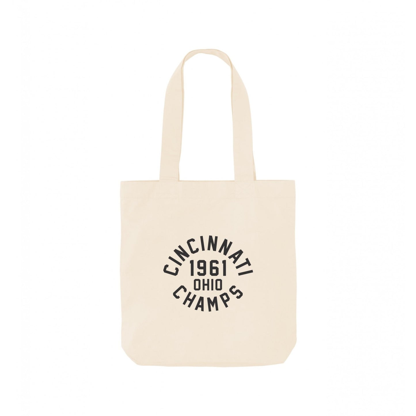 Natural - Front - Park Fields Cincinnati Champs Varsity Tote Bag