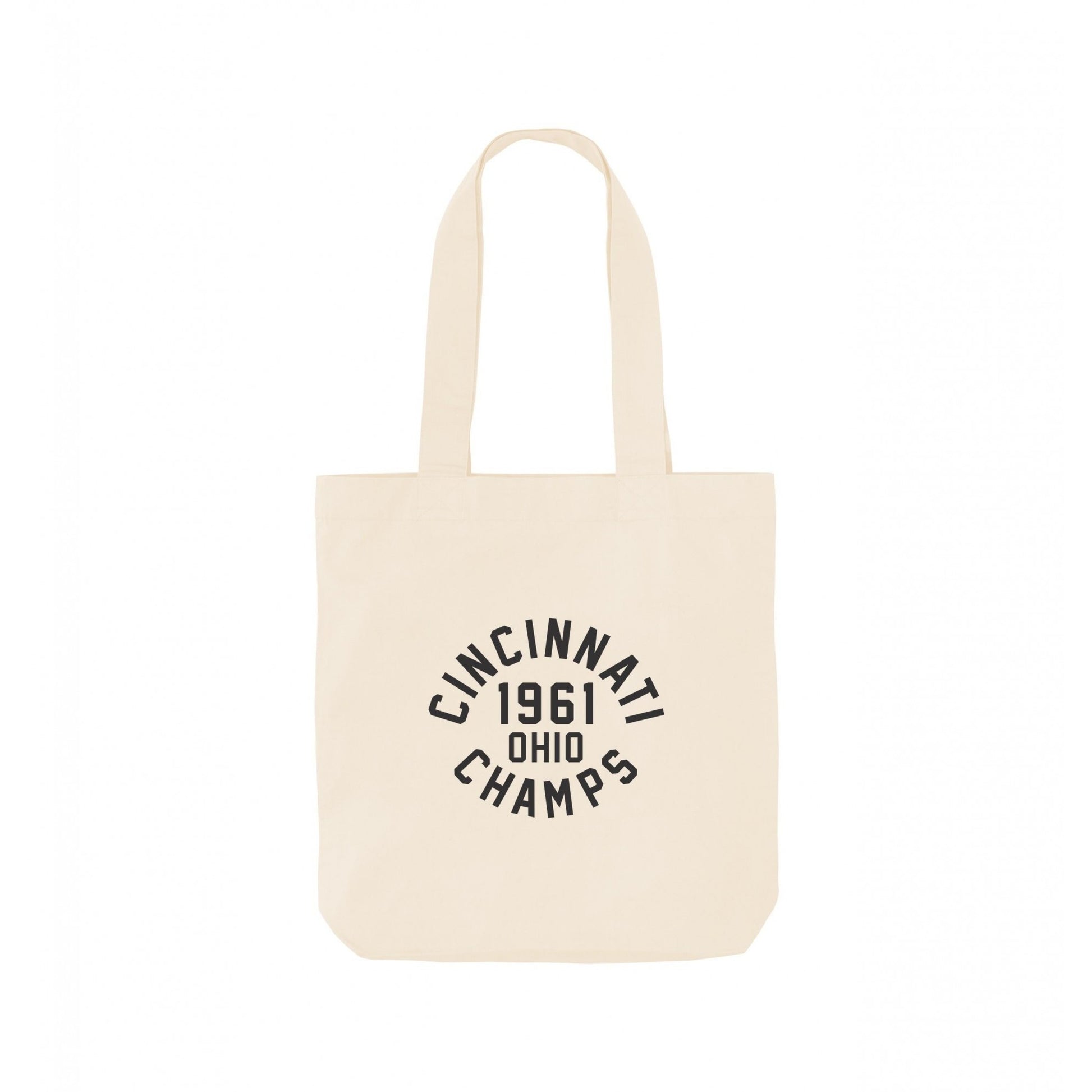 Natural - Front - Park Fields Cincinnati Champs Varsity Tote Bag