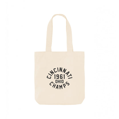 Natural - Front - Park Fields Cincinnati Champs Varsity Tote Bag