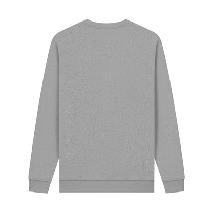 Light Heather - Back - Wallace and Gromit Unisex Adult Caught Feathers McGraw Sweatshirt