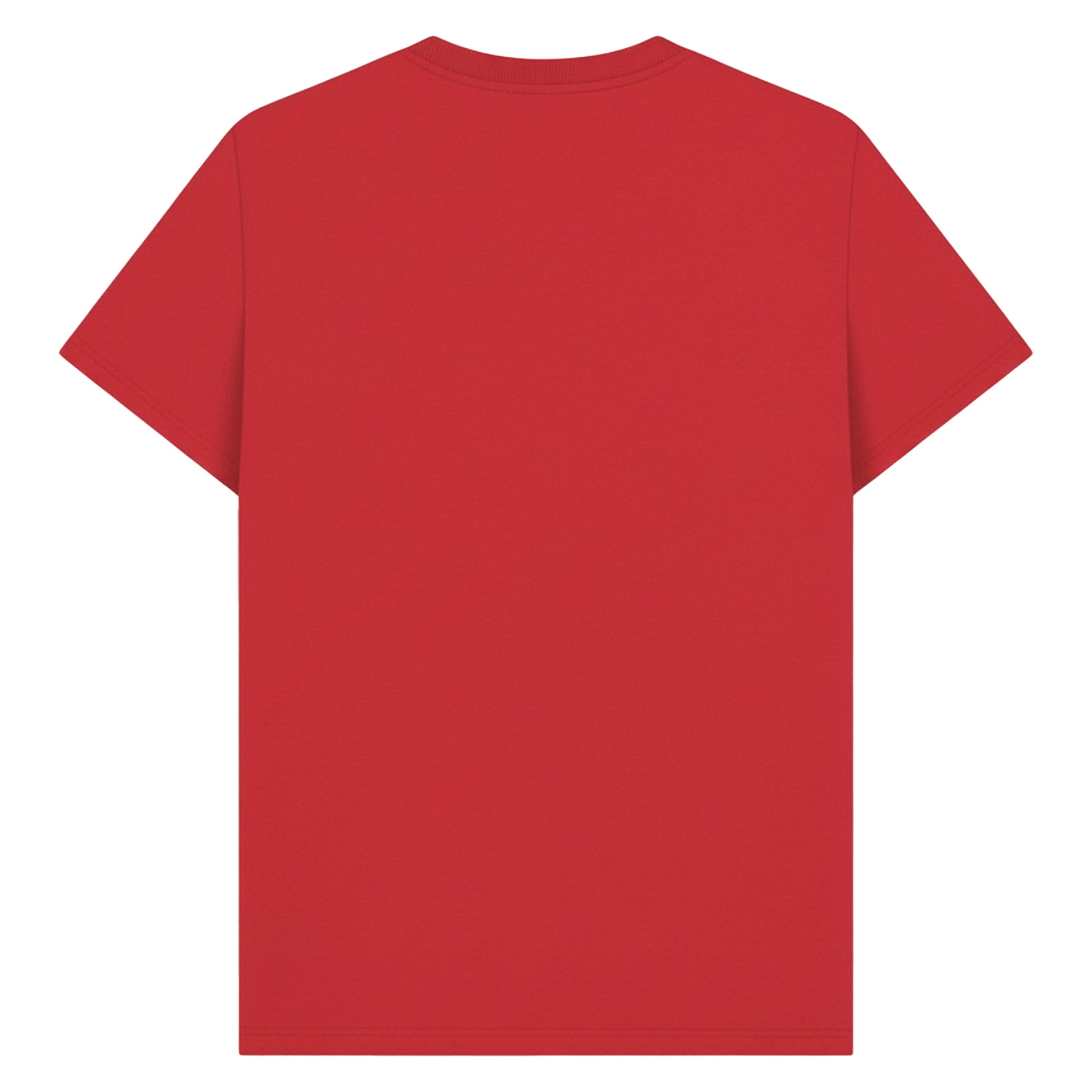 Red - Back - Wham Unisex Adult Last Christmas Graphic T-Shirt