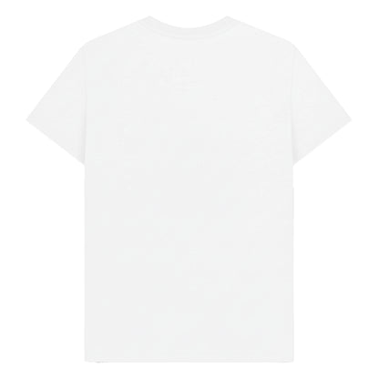 White - Back - Wham Unisex Adult Last Christmas Graphic T-Shirt