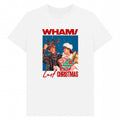 White - Front - Wham Unisex Adult Last Christmas Graphic T-Shirt