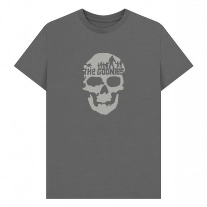 Slate Grey - Front - The Goonies Unisex Adult Graphic Skull T-Shirt