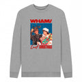 Light Heather - Front - Wham Unisex Adult Last Christmas Graphic Sweatshirt