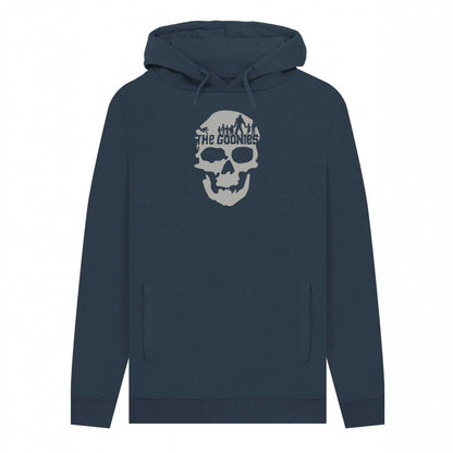 Navy - Front - The Goonies Unisex Adult Graphic Skull Hoodie