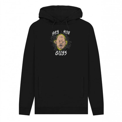 Black - Front - The Goonies Unisex Adult Hey You Guys Sloth Hoodie