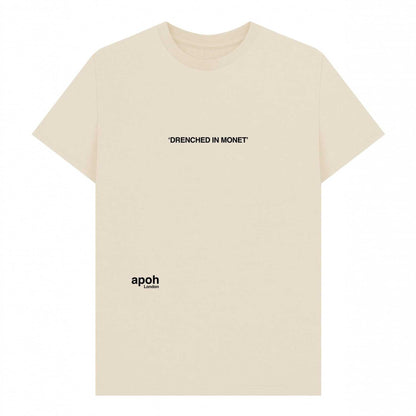 Oat - Front - Apoh Unisex Adult Drenched In Monet Slogan T-Shirt